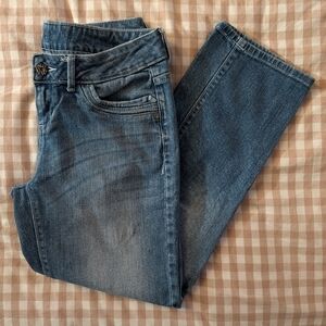 Simply Vera Vera Wang Medium Wash Bootcut Jeans with Flap Pockets - Size 4